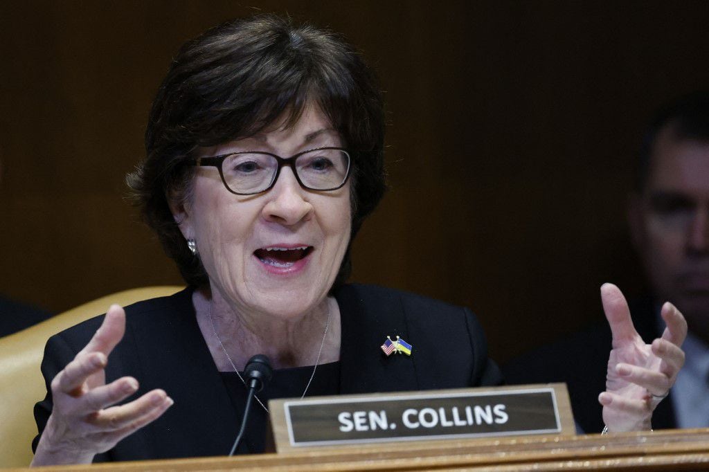 Senator Collins joked that she would go to the Senate in a bikini after the dress code was abolished. 