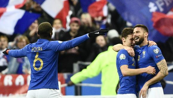 Francia reeditó su juego ante Islandia de la Eurocopa 2016 y le volvió a ganar con categoría y facilidad. | AFP