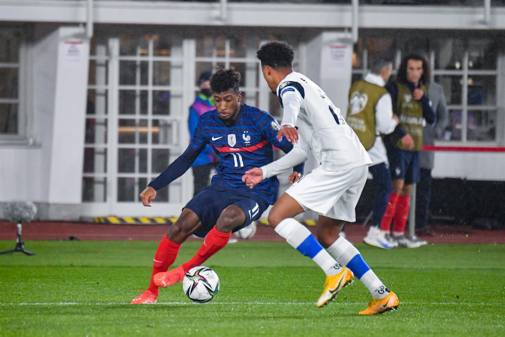 Francia venció 2-0 a Finlandia por la fecha 10 del Grupo D de las Eliminatorias Qatar 2022 en el Estadio Olímpico de Helsinki. (Foto: EFE)