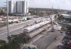 YouTube: así fue construido el puente que colapsó en Miami, EE.UU