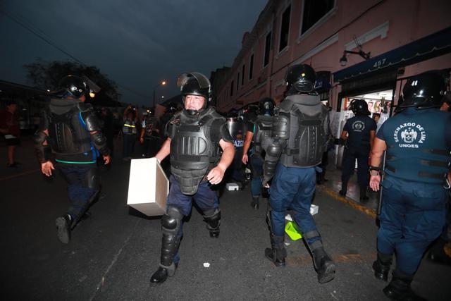 Municipalidad de Lima realizó una operación de ordenamiento en Mesa Redonda y Mercado Central. (Lino Chipana/GEC)
