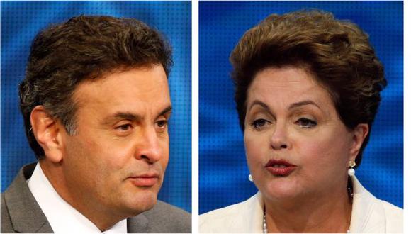 Sondeos apuntan a empate técnico entre Rousseff y Neves