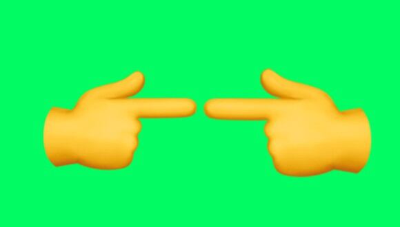 ¿Lo sabías? Conoce qué es lo que significan los dos dedos juntos en WhatsApp. (Foto: Emojipedia)