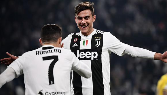 Cristiano Ronaldo y Paulo Dybala fueron los autores del triunfo de Juventus ante Frosinone.