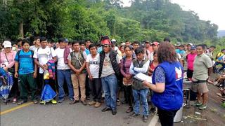 Puno: agricultores cocaleros levantan bloqueo de Interoceánica por 48 horas 