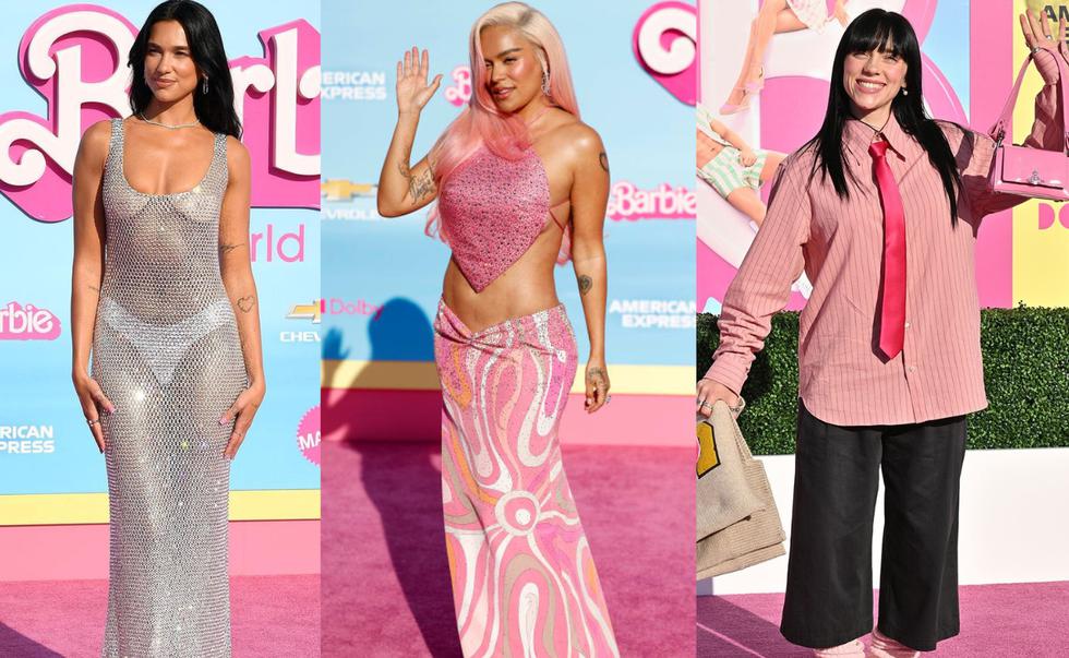 La alfombra rosa de la película "Barbie" reunió a las más grandes celebridades de la música y el entretenimiento en una exclusiva premiere en Los Ángeles. (Fotos: Getty Images | Shutterstock). 