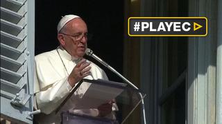 Papa: "Es blasfemia usar el nombre de Dios para la violencia"