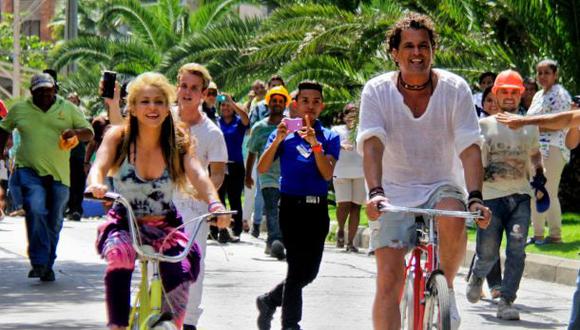 Shakira y Vives demandados por supuesto plagio de La Bicicleta