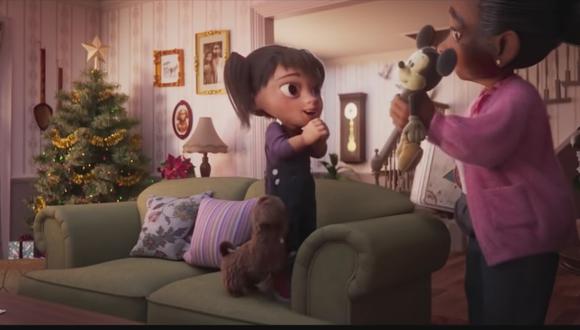 "Historias que nos unen" es un famoso cortometraje de Disney sobre la Navidad. (Foto: Captura YouTube- Disney)