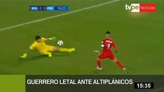 Revive los goles de Paolo Guerrero ante Bolivia