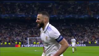 Pase de Vinícius y definición de Benzema: el gol de la victoria de Real Madrid vs. Liverpool | VIDEO 