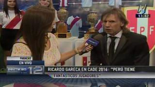 Ricardo Gareca en CADE: ¿Qué dijo el entrenador de Perú?