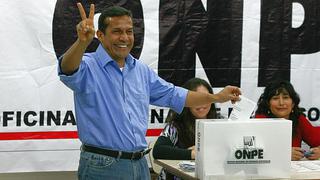 Humala: Trabajaremos con quienes obtengan el mandato del pueblo