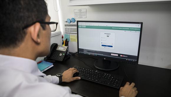 Esta nueva plataforma permitirá el intercambio de documentos electrónicos con otras entidades del Estado. (Foto: difusión)