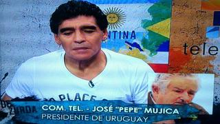 Maradona y Mujica apoyan a Suárez y cuestionan sanción de FIFA 