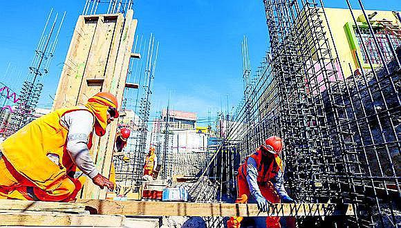 En mayo el sector construcción reportó un avance de 0,24%, respecto al mismo mes de 2021. (Foto: GEC)