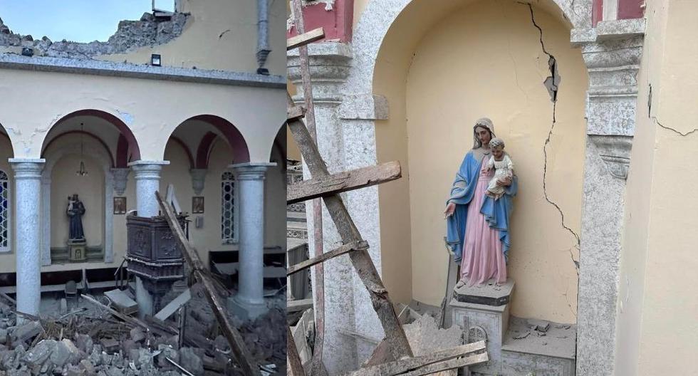 La imagen de la virgen María en la Catedral de la Anunciación, en Alejandreta, Turquía. (FOTO: Facebook de Antuan Ilgıt SJ).