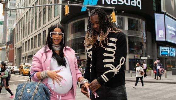 Cardi B, madre de su segundo hijo junto al rapero Offset. (Foto: @iamcardib).