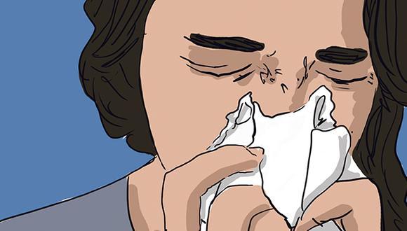 Epidemia de la grip (Ilustración: Giovanni Tazza)