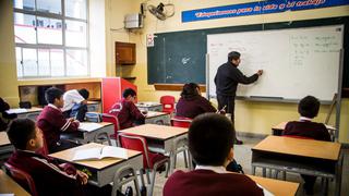 Minedu: ‘Un 52% de maestros asistió a trabajar este lunes en Lima Metropolitana’