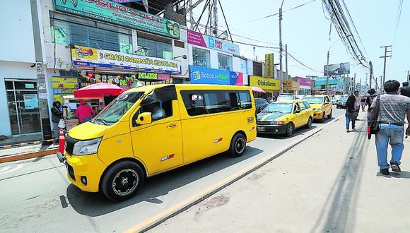 El MTC autorizó la realización del empadronamiento del transporte terrestre de pasajeros en taxi colectivo | Foto: Archivo El Comercio / Referencial