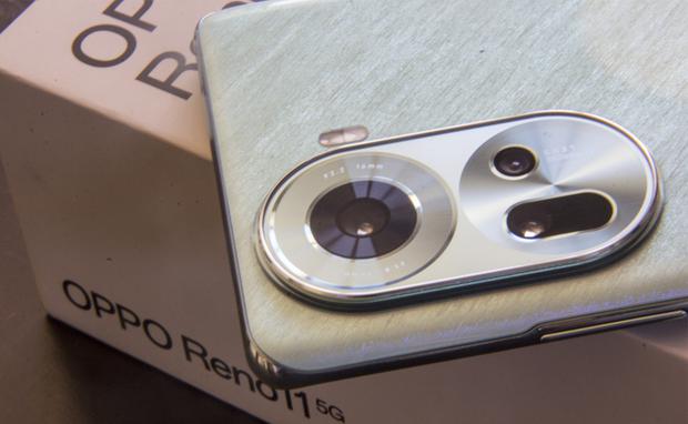 Así es el apartado de cámaras en el modelo Vede Agua del Oppo Reno11 5G.
