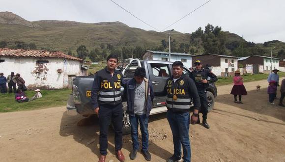 El primer feminicidio del año ocurrió en la región Puno. El asesino fue detenido por la policía. (Foto: Mininter)