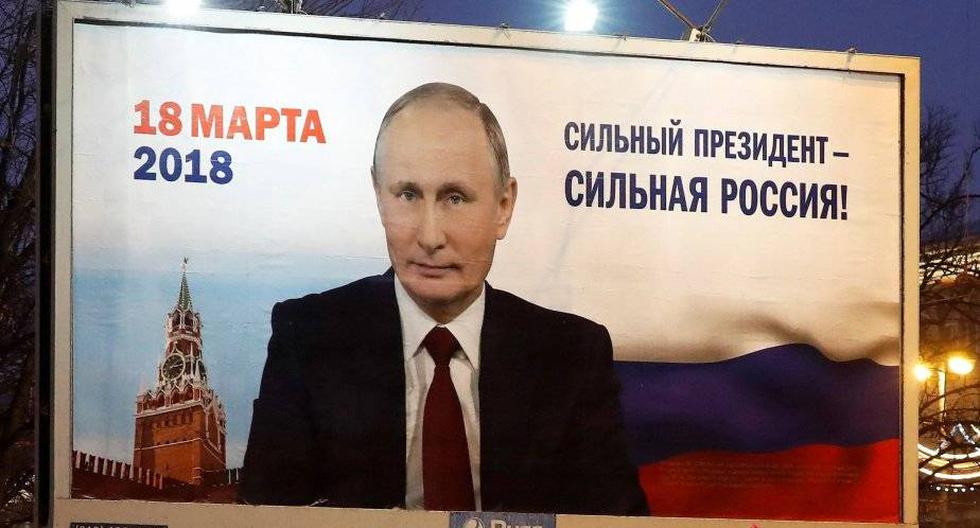 Es la tercera vez que Vladimir Putin, de 65 años, acude a unas presidenciales como independiente. (Foto: EFE)