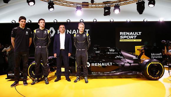 Fórmula 1: Renault presentó a su equipo para el 2016