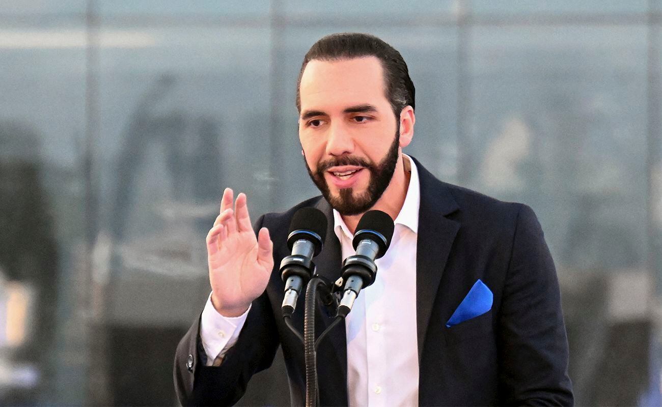 Nayib Bukele managed to run thanks to an interpretation of the Constitution.  (Photo: AFP)