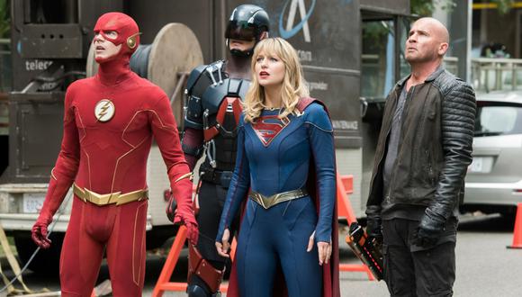 "Crisis on Infinite Earths" es el crossover más ambicioso de series de TV, al hacer que 5 programas se conecten. Foto: The CW/ DC Comics "Warner Channel.