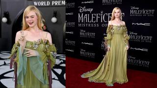 El romántico vestido de Elle Fanning inspirado en ‘La Bella Durmiente’ | FOTOS