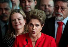 Dilma Rousseff denuncia consumación de "golpe" de Estado en Brasil