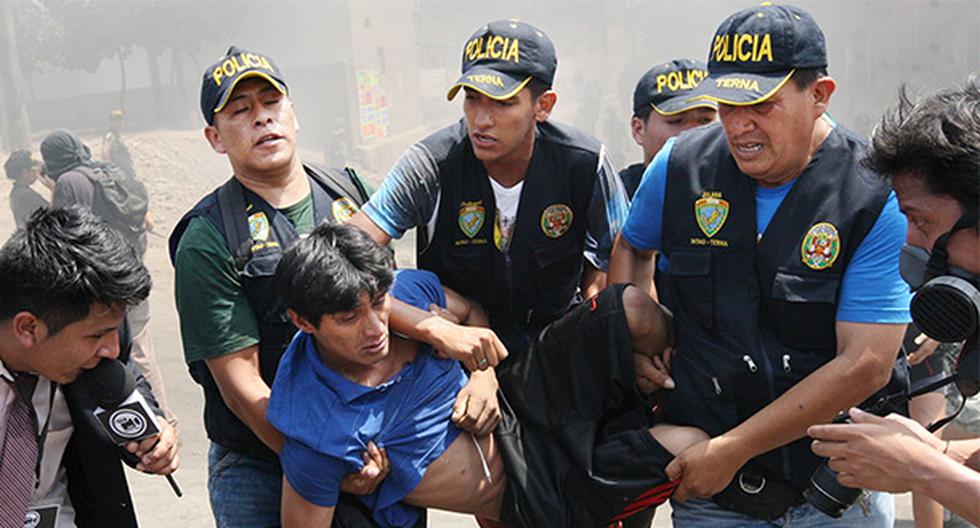 Violenta protesta contra el peaje en Puente Piedra dejó al menos 60 detenidos. (Foto: Agencia Andina)