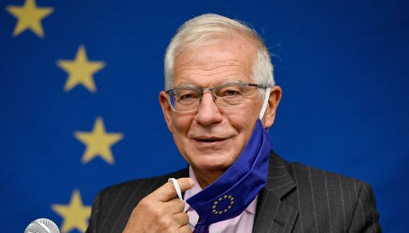 El Alto Representante de la Unión Europea para Asuntos Exteriores y Política de Seguridad, Josep Borrell. (Angela Weiss / AFP).