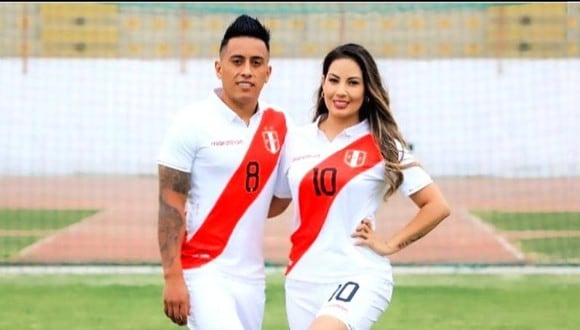 Christian Cueva: Pamela López viajó rumbo a Qatar en avión de la selección peruana. (Foto: Instagram).