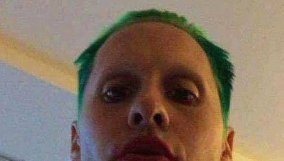Jared Leto se maquilló como el Guasón para sus fans en Snapchat