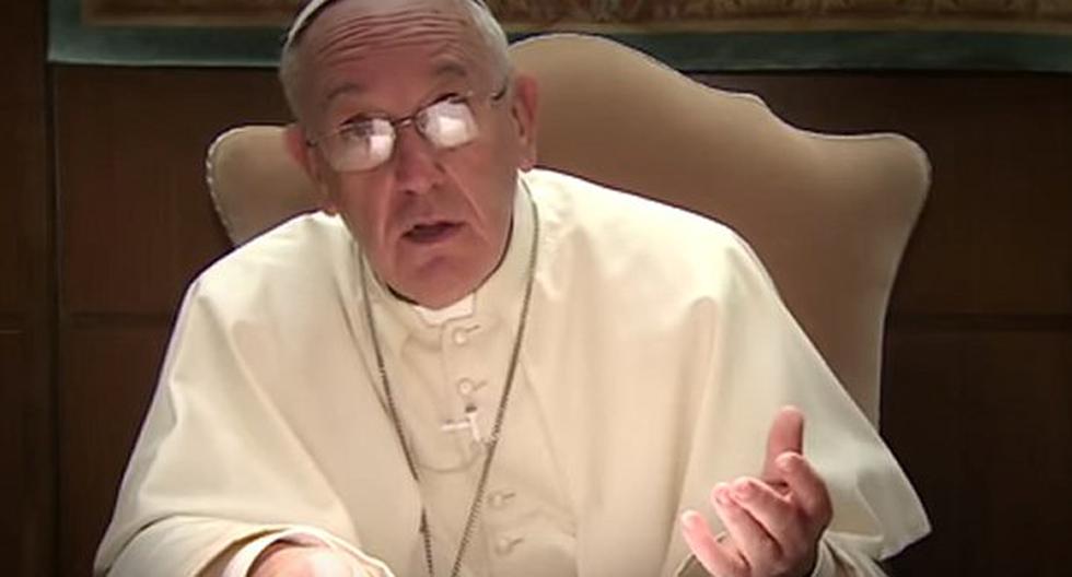 Papa Francisco lanza primer video en YouTube. (foto: captura YouTube)