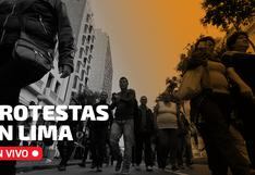 Hoy, Protestas en Perú EN VIVO: última hora, noticias sobre el Paro Nacional en Lima y regiones
