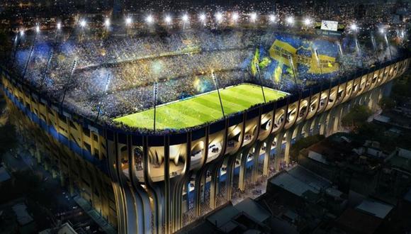 Daniel Angelici, presidente de Boca Juniors, pretendería remodelar la Bombonera durante los próximos años. El nuevo estadio 'Xeneize' sería con techo retráctil y totalmente moderno (Foto: agencias)