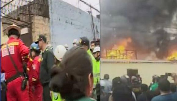 Cercado: incendio afecta vivienda del jirón Antonio Raymondi (Canal N)