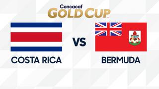 Costa Rica se impuso por 2-1 a Bermudas por la Copa Oro 2019 en Texas