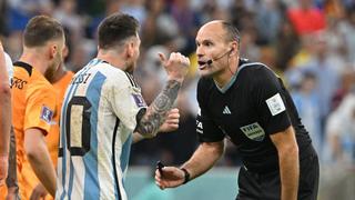 Mateu Lahoz, árbitro del Argentina vs. Países Bajos, no dirigirá más en el Mundial 2022