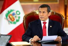 Ollanta Humala a candidatos: "más propuestas y menos pullas"