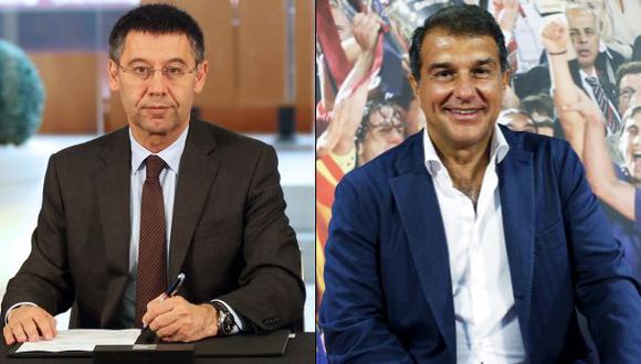 Barcelona: Bartomeu y Laporta pugnan por la presidencia culé