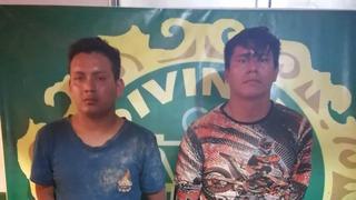 Ucayali: caen dos presuntos homicidas tras una feroz persecución y balacera