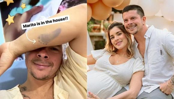 Mario Hart y Korina Rivadeneira confirmaron el nacimiento de su segundo hijo. (Foto: Instagram)