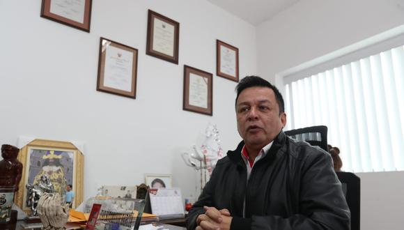 El líder y fundador de Vamos Perú, Juan Sotomayor, asegura que no ha vuelto a conversar con Daniel Salaverry. (Foto: Rolly Reyna/GEC)