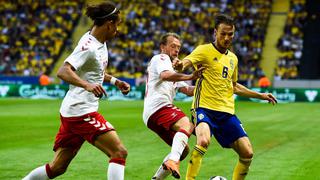 Dinamarca igualó 0-0 ante Suecia por amistoso con miras a Rusia 2018