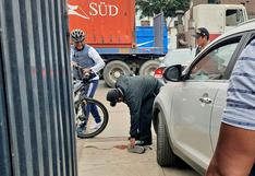 Alianza Lima: jugador impacta a ciclista con su vehículo en la puerta de Matute
